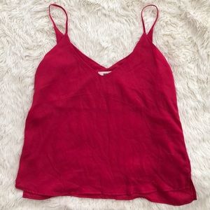 Meraki Pinkish Red Tank Top